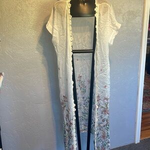 Elana Baldi silk cover-up, one size new made in Italy